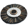 WHEEL BRUSH OR MORE COMMANLY KNOWN AS PAISA BRUSH USED FOR POLISHING ON METAL IN JEWELLERY INDUSTRY